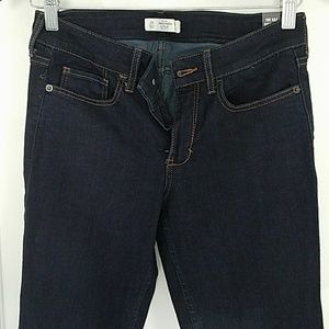 Abercrombie and Fitch dark wash jeans